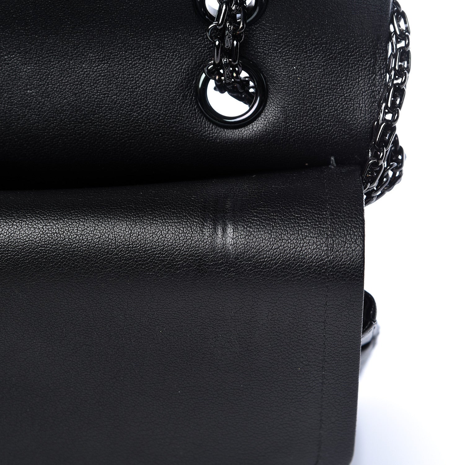 Chanel Sheepskin Chevron Quilted 2.55 Reissue 227 Flap So Black 11 of 18
