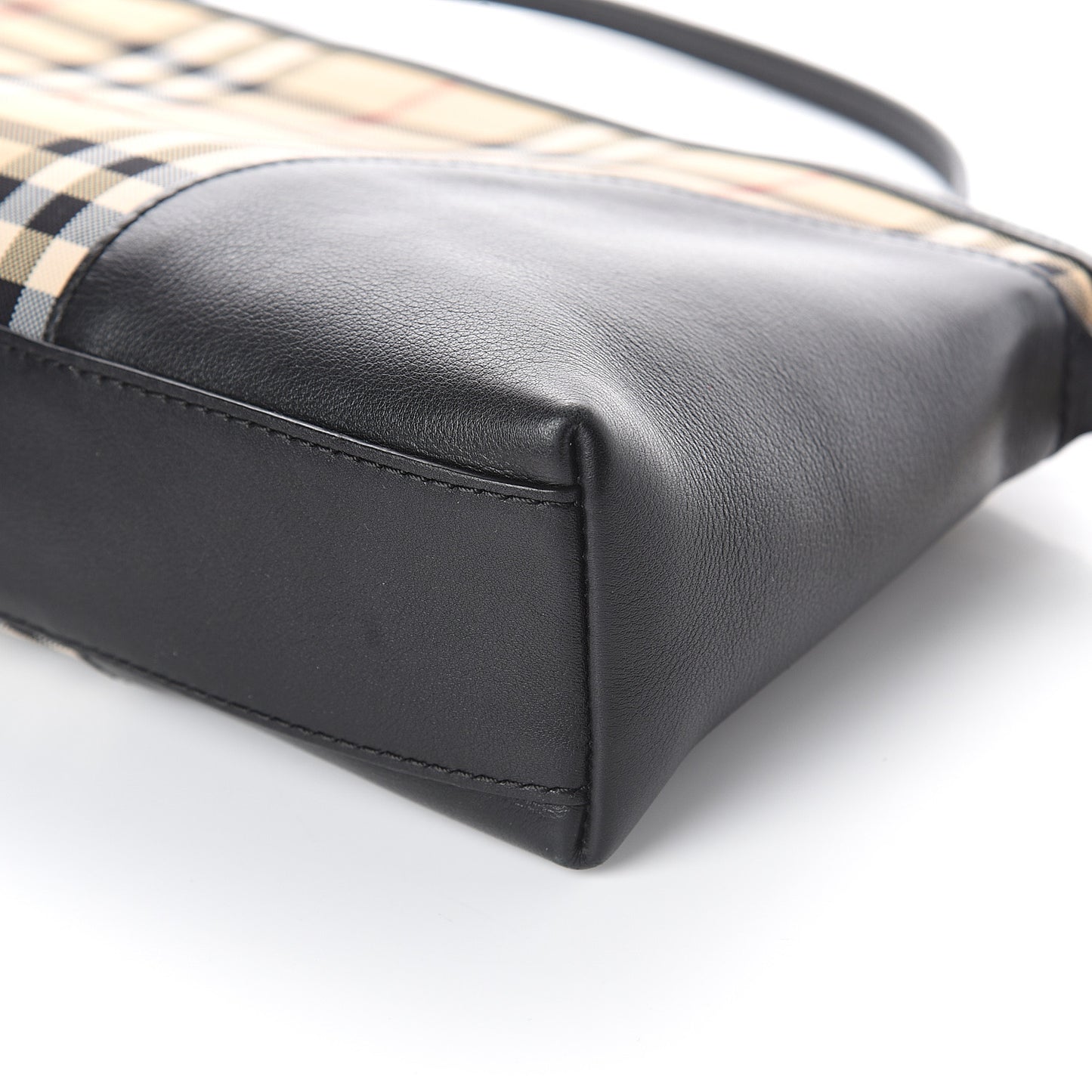 Horseferry Check Small Chichester Crossbody Clutch Bag Black