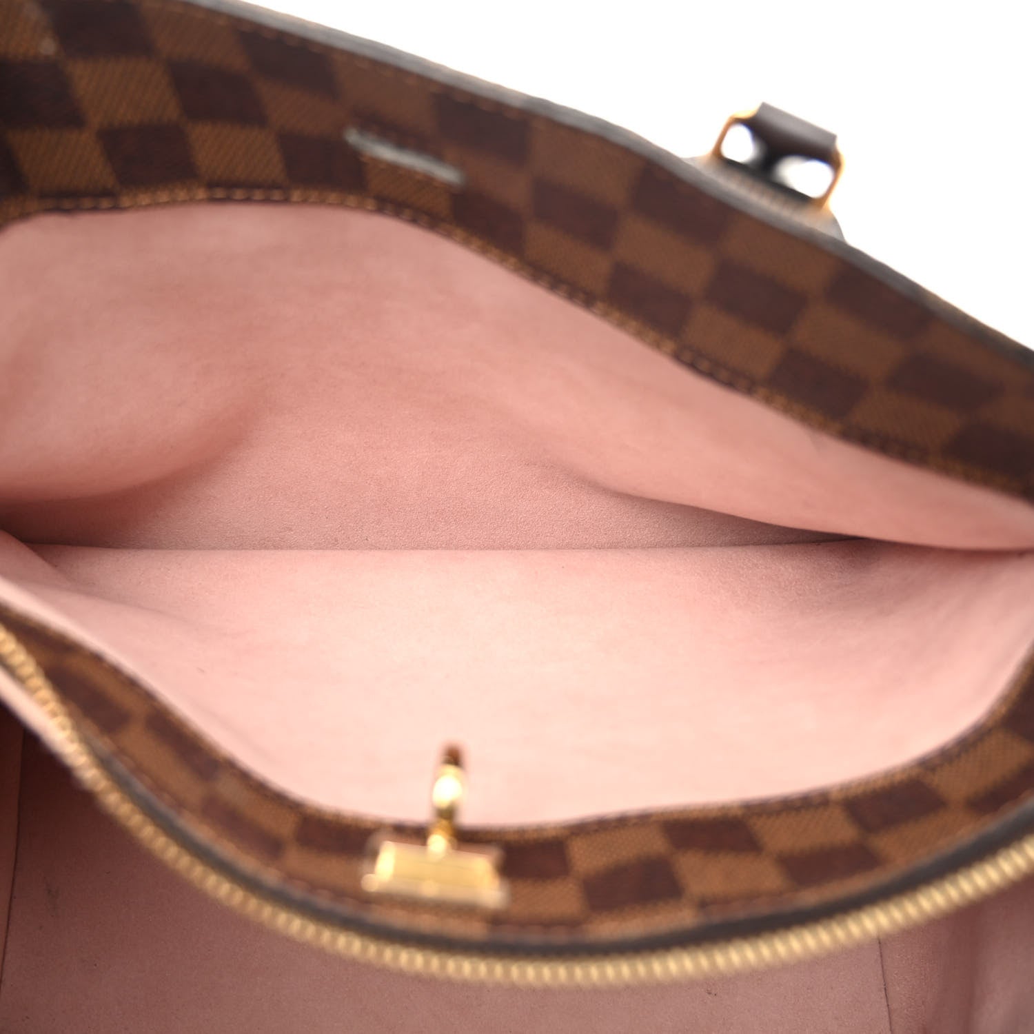 Louis Vuitton Cuir Taurillon Damier Ebene Normandy Magnolia 6 of 11