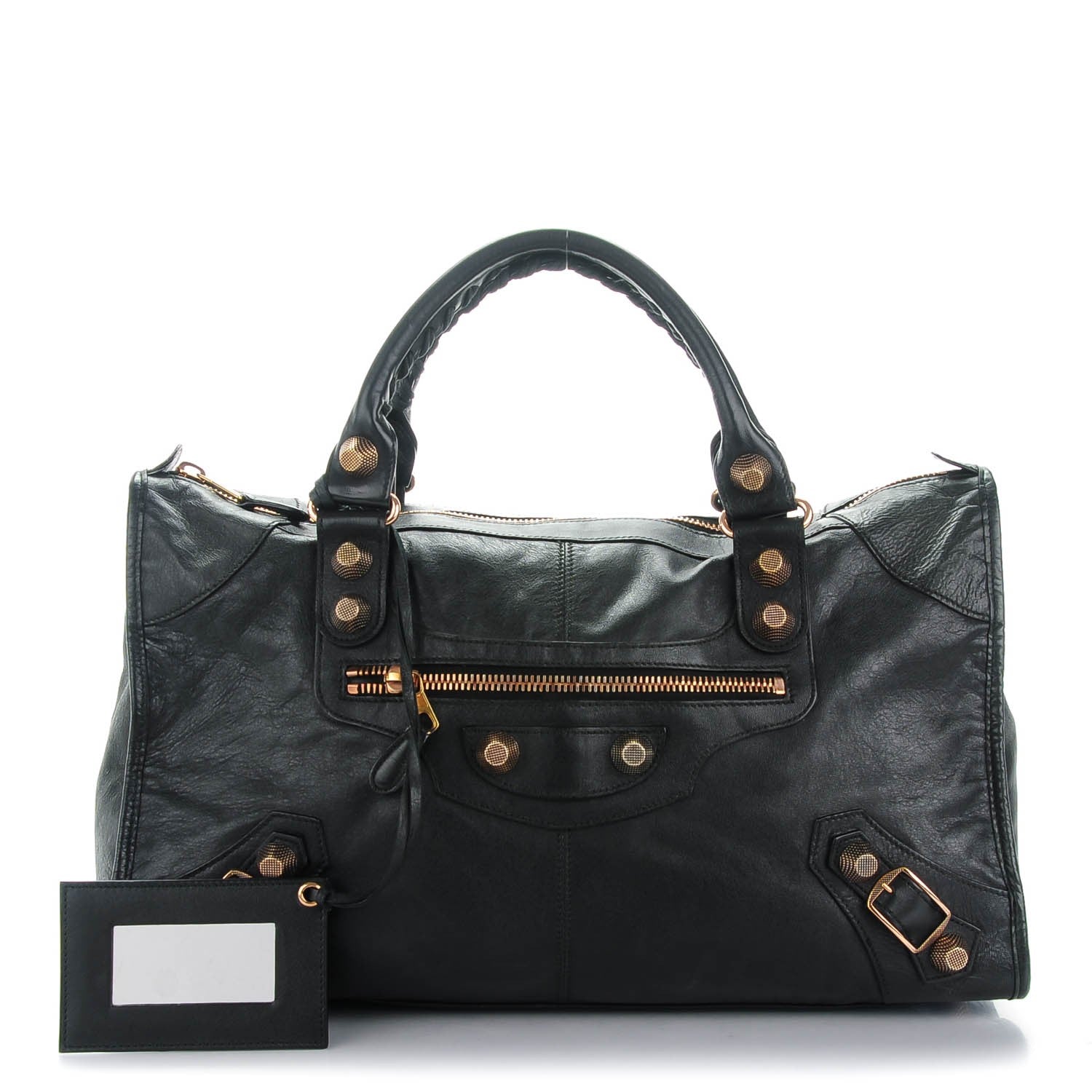 Balenciaga Agneau Giant 21 Rose Gold Hardware Work Black 1 of 8