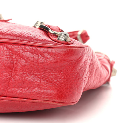 Balenciaga Agneau Giant 12 Silver Hardware Hip Rouge Cardinal 9 of 14