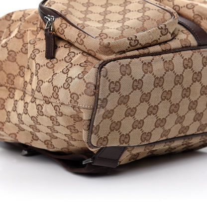 Gucci Monogram Backpack Dark Brown 5 of 11