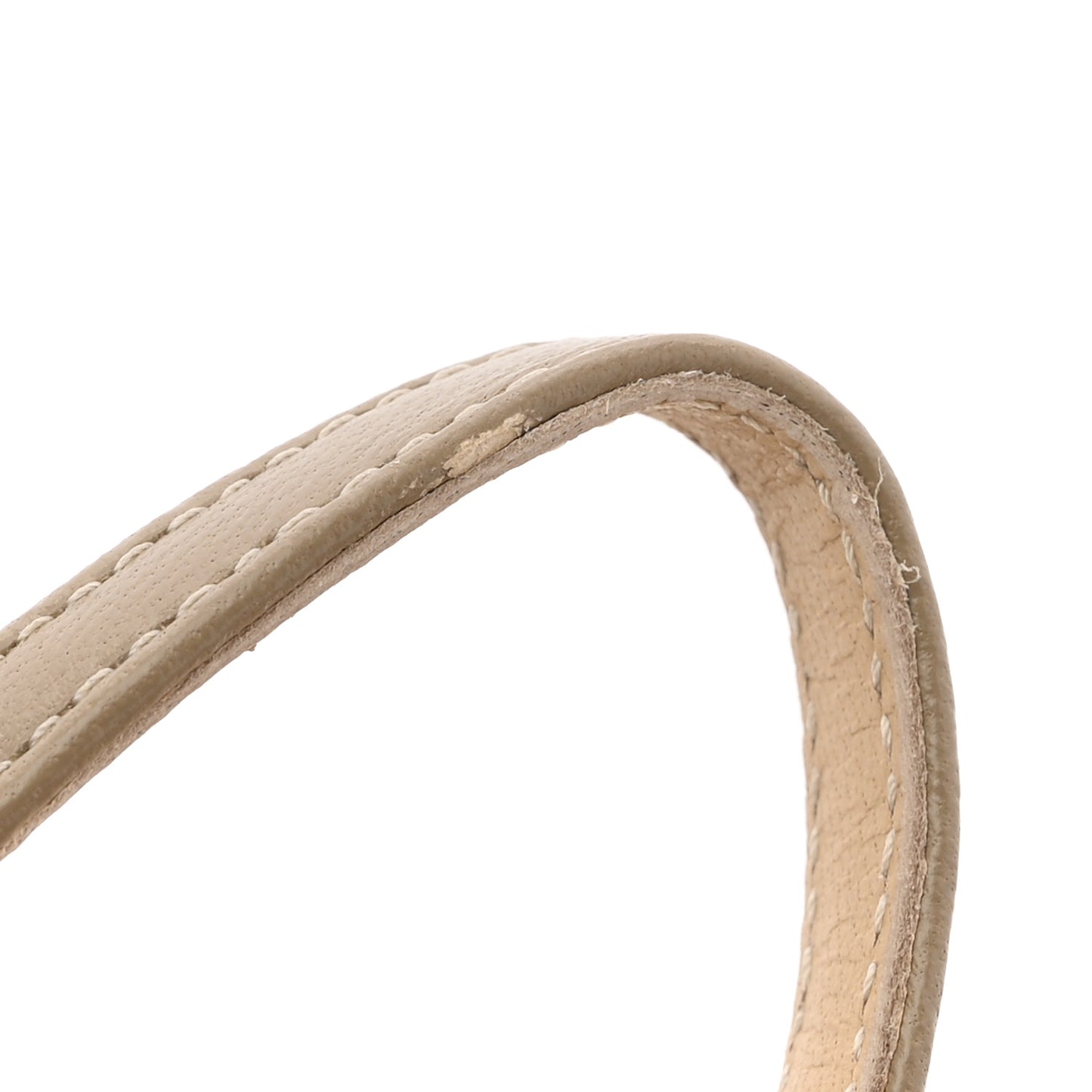 Lambskin Patent Cap Toe CC Slingback Flats 38.5 Beige Black