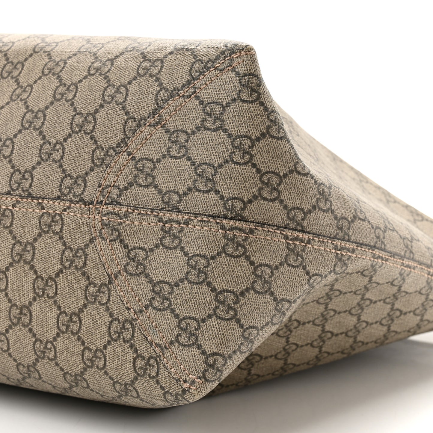 GG Supreme Monogram Medium Ophidia Shopping Tote Ebony