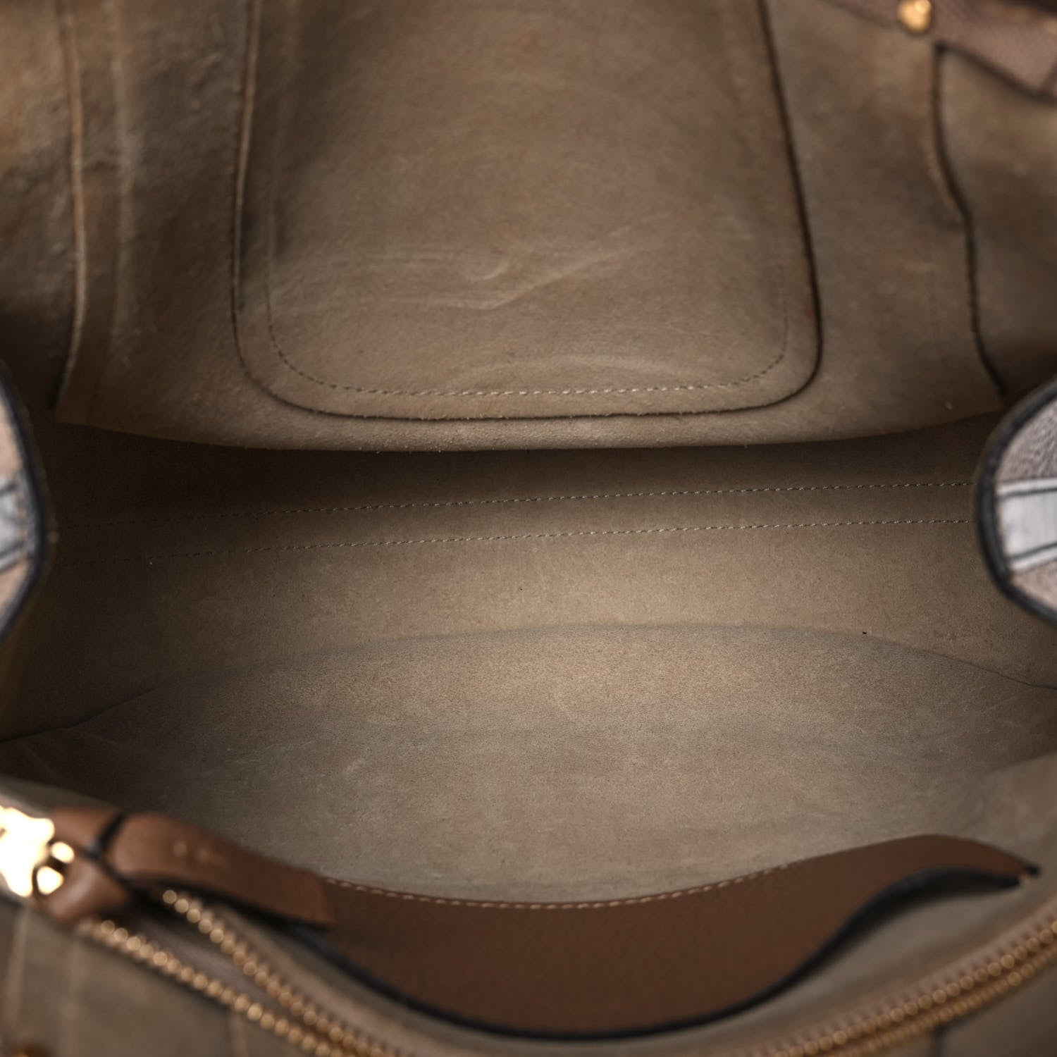 Chloe Grained Calfskin Small Hayley Hobo Nut 5 of 10