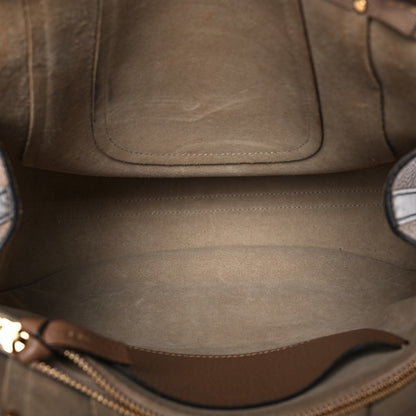 Chloe Grained Calfskin Small Hayley Hobo Nut 5 of 10