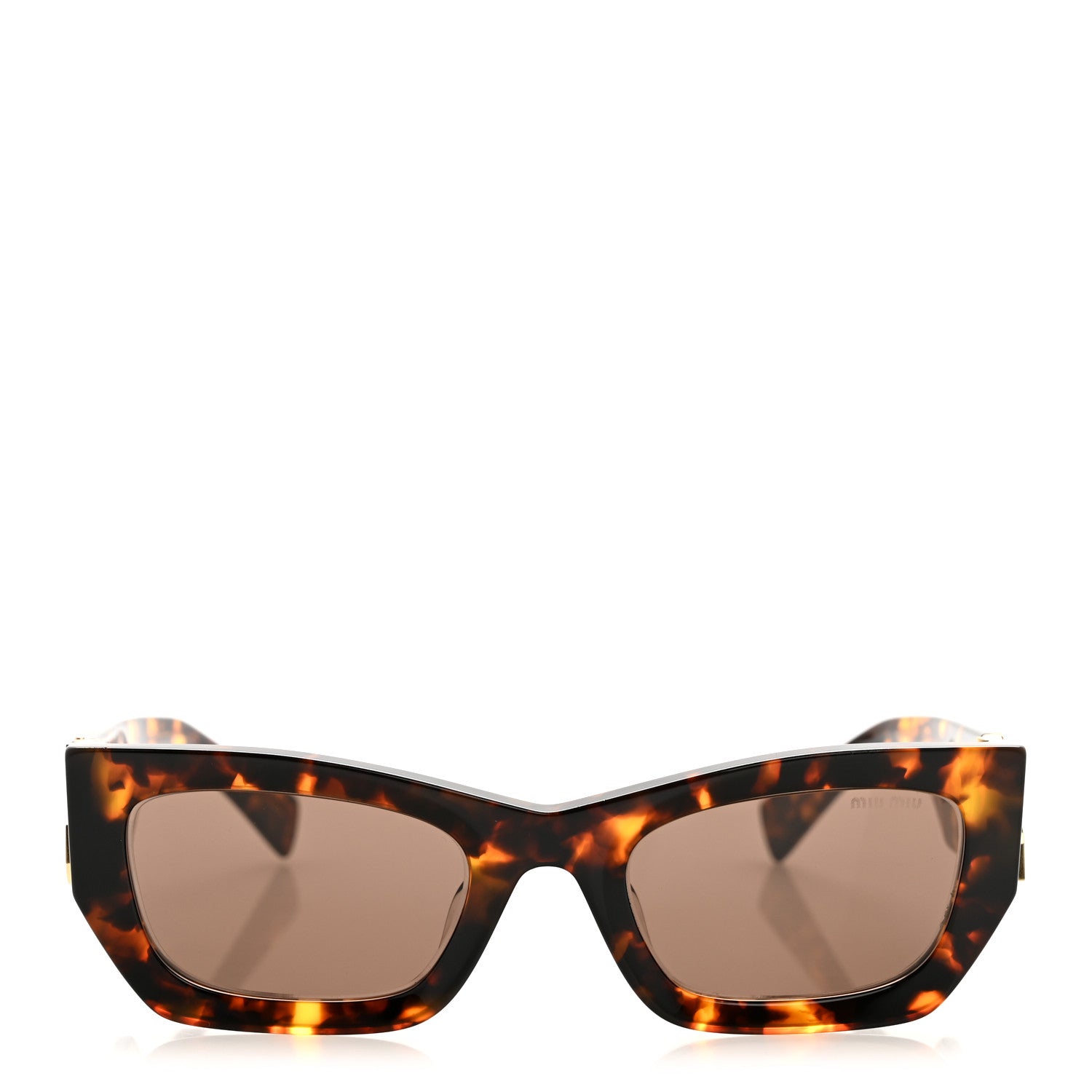 Miu Miu Acetate Miu Glimpse Sunglasses SMU 09WS Havana 2 of 8