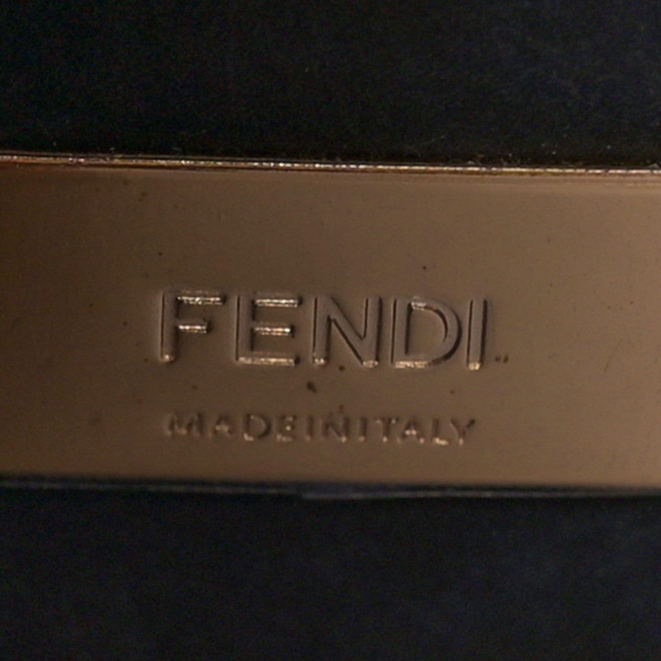 Fendi Nappa Nubuck Pequin Flower Inlay Mini Peekaboo Iconic Satchel Cuoio Multicolor 6 of 8