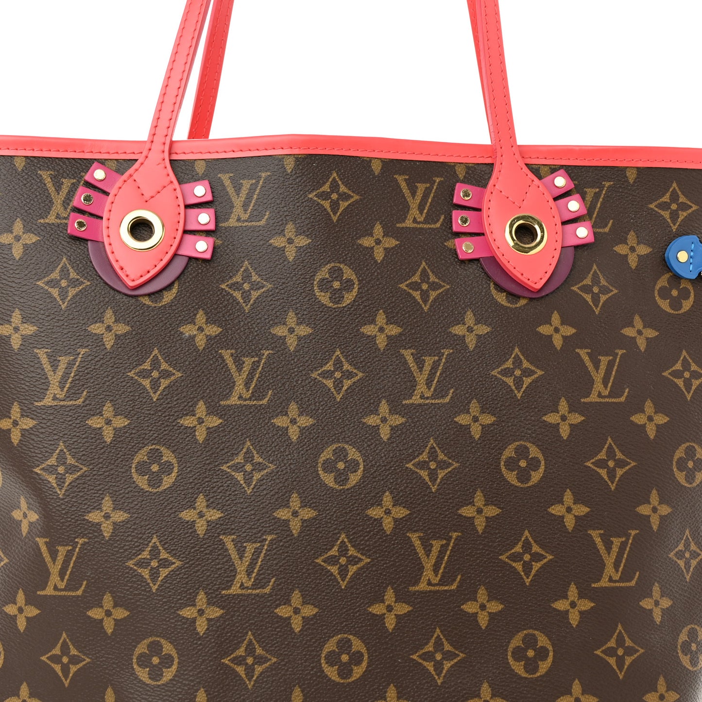 Monogram Totem Neverfull MM Flamingo