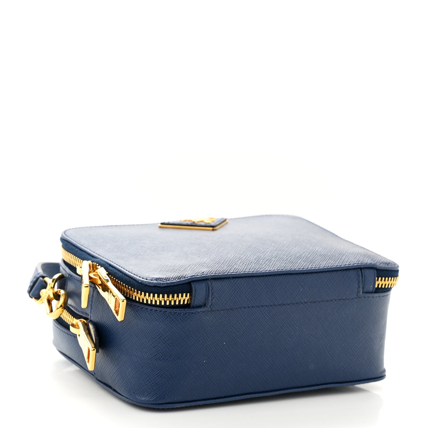 Saffiano Camera Crossbody Bag Bleuette
