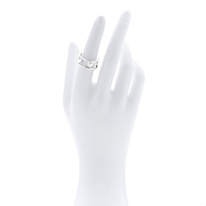 Tiffany Sterling Silver Heart Stencil Band Ring 54 6.75 2 of 4