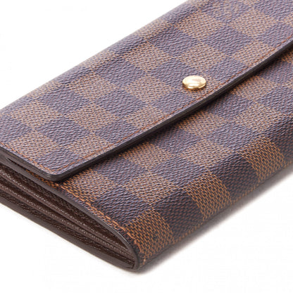 Louis Vuitton Damier Ebene Sarah Wallet 5 of 8