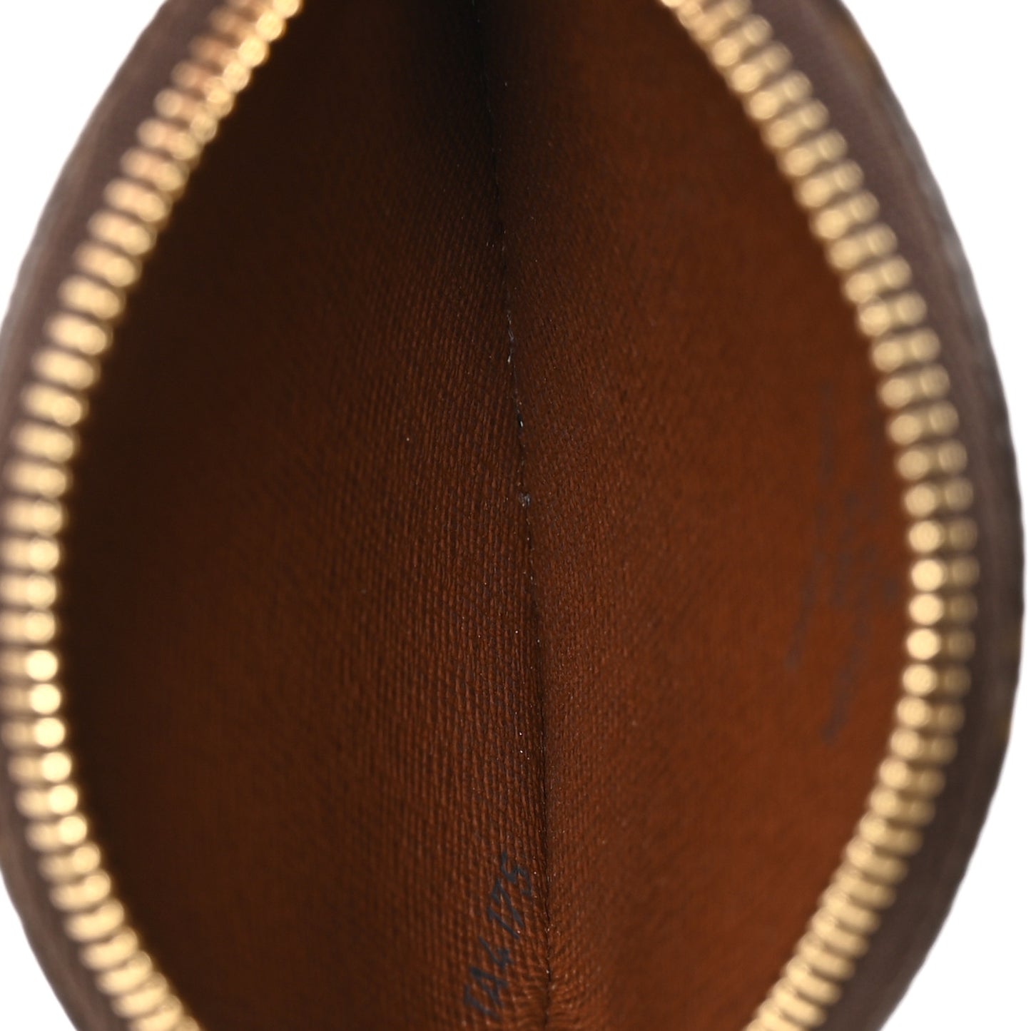 Monogram Round Coin Purse