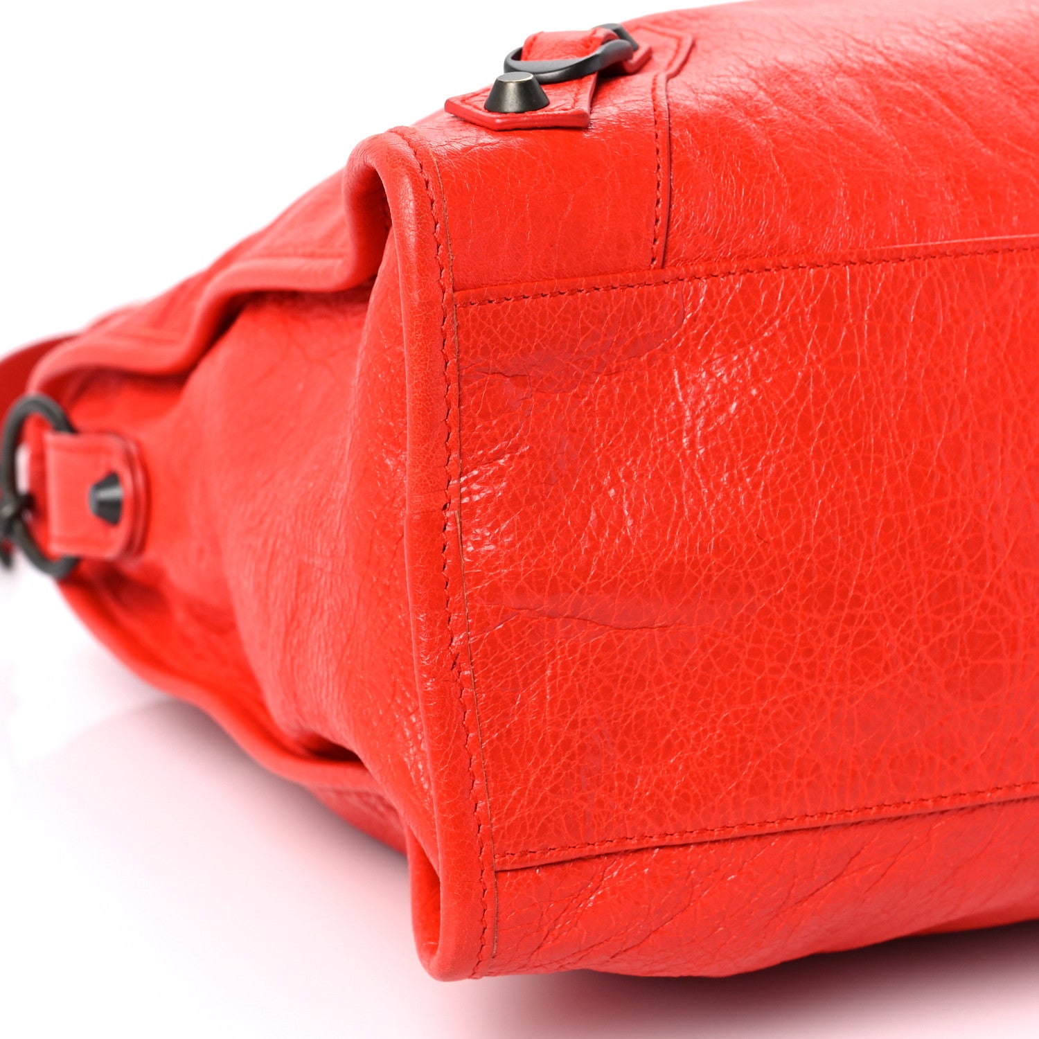 Balenciaga Agneau Classic Hardware City Rouge Coquelicot Rouge Braise 7 of 8