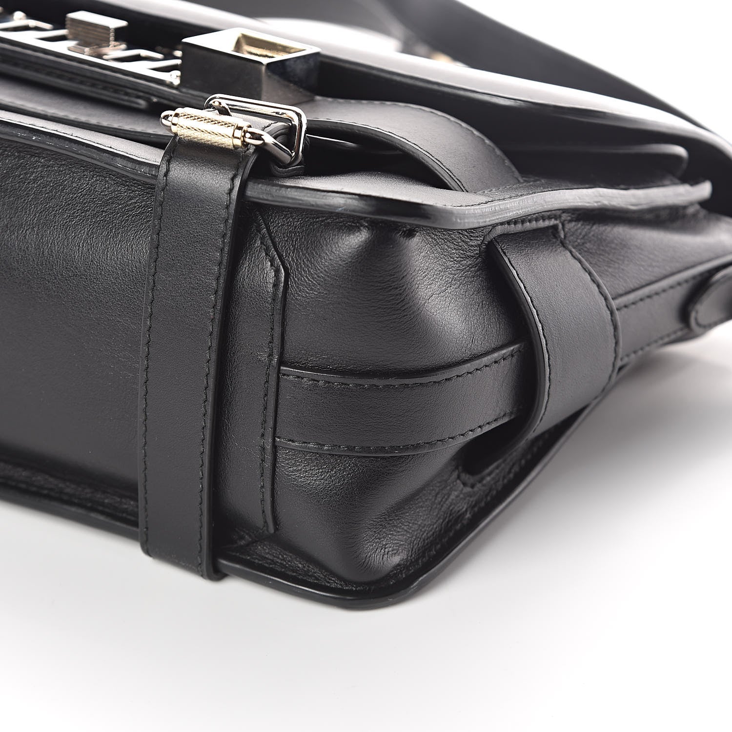Proenza Schouler Calfskin PS11 Classic Shoulder Bag Black 8 of 8