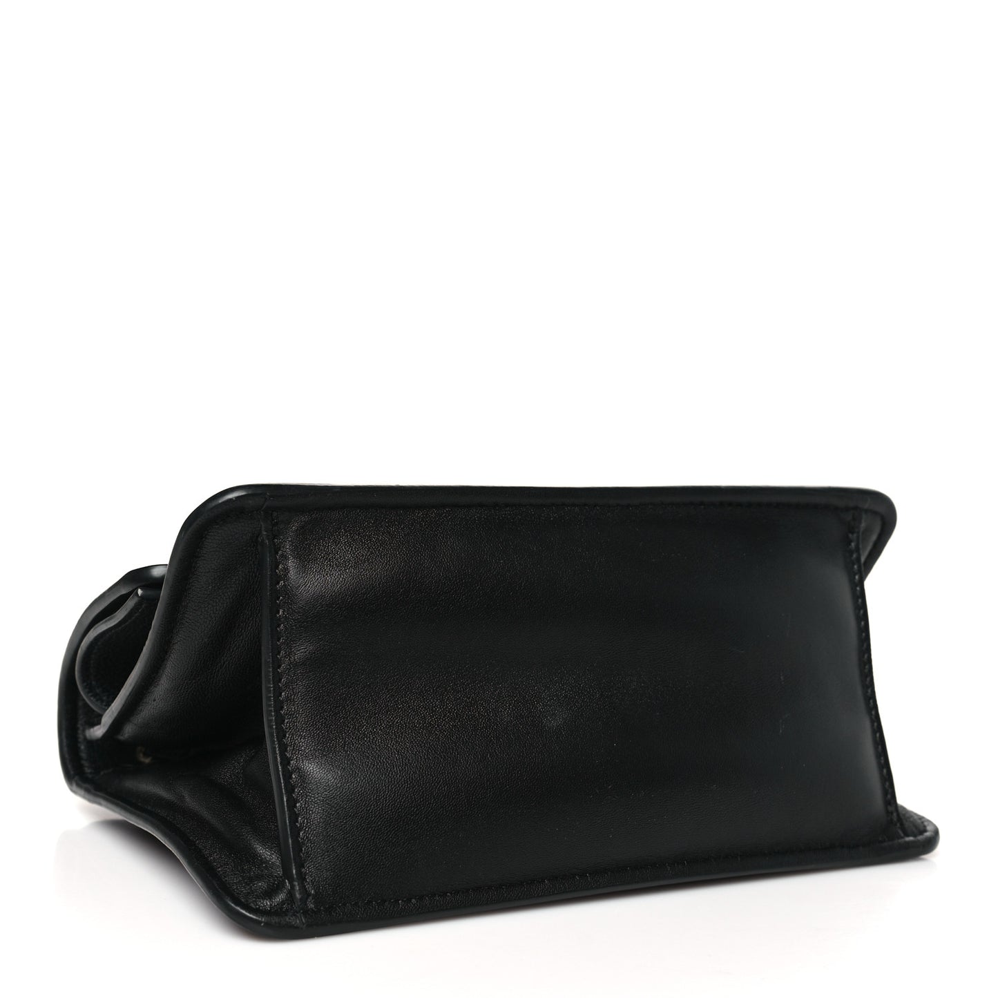 Calfskin Small Candy Shoulder Bag Black