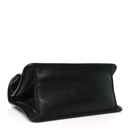 MCM Calfskin Small Candy Shoulder Bag Black 5 of 11