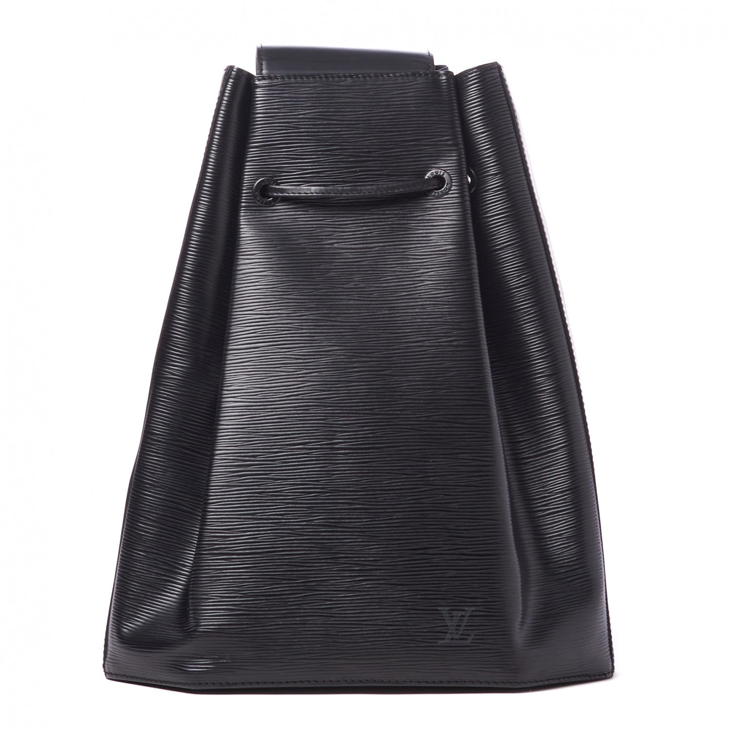 Louis Vuitton Epi Sac a Dos Drawstring Bag Black 1 of 9