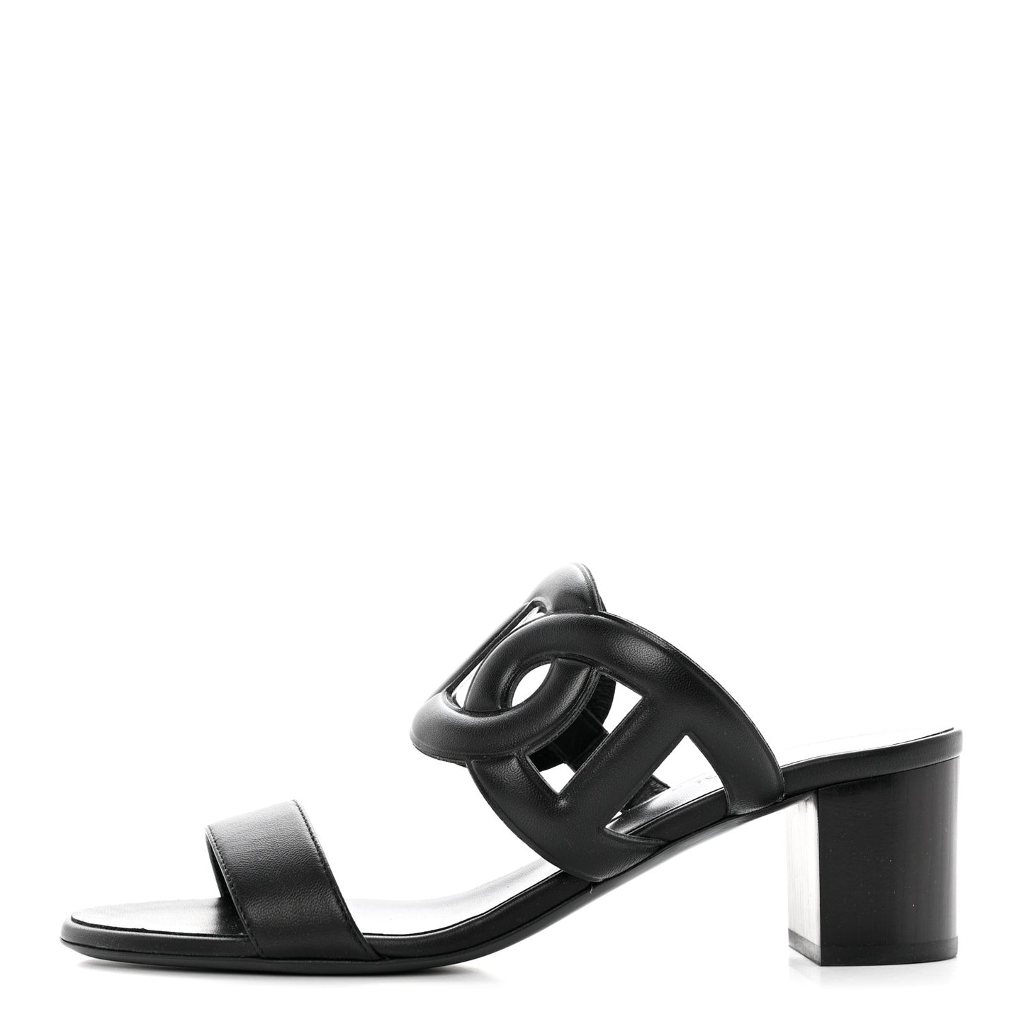 Nappa Bikini Sandals 38.5 Black