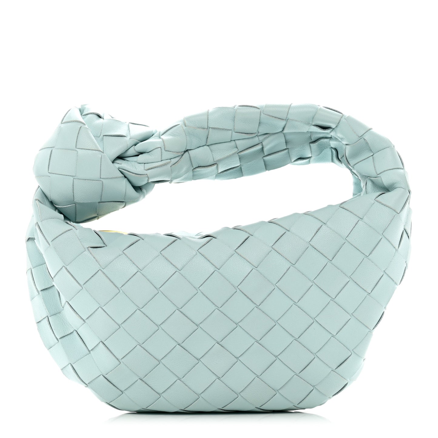 Nappa Intrecciato Mini Jodie Teal Washed