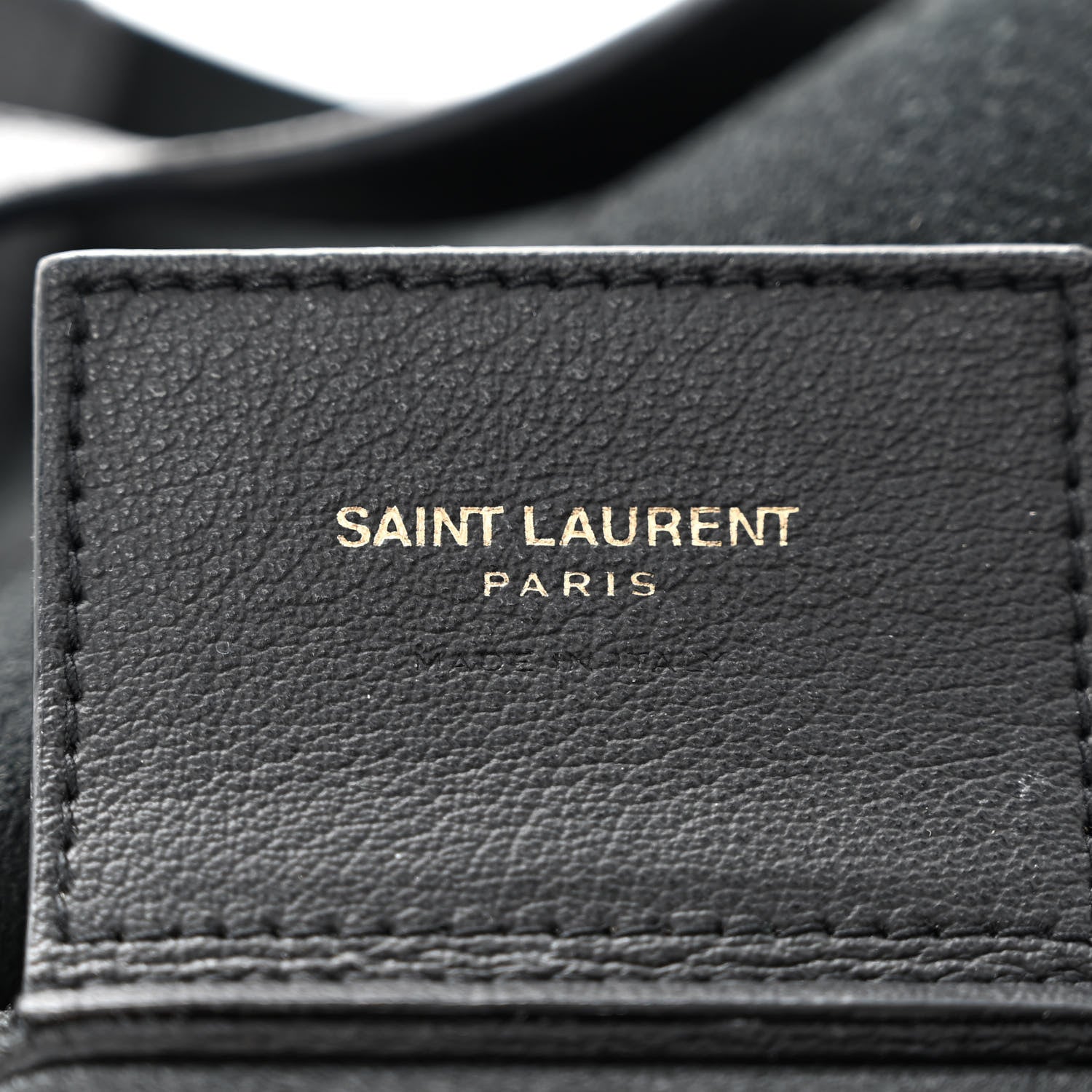 Saint Laurent Calfskin Large Shopping Tote Black 7 of 15