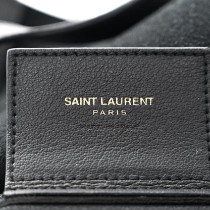 Saint Laurent Calfskin Large Shopping Tote Black 7 of 15