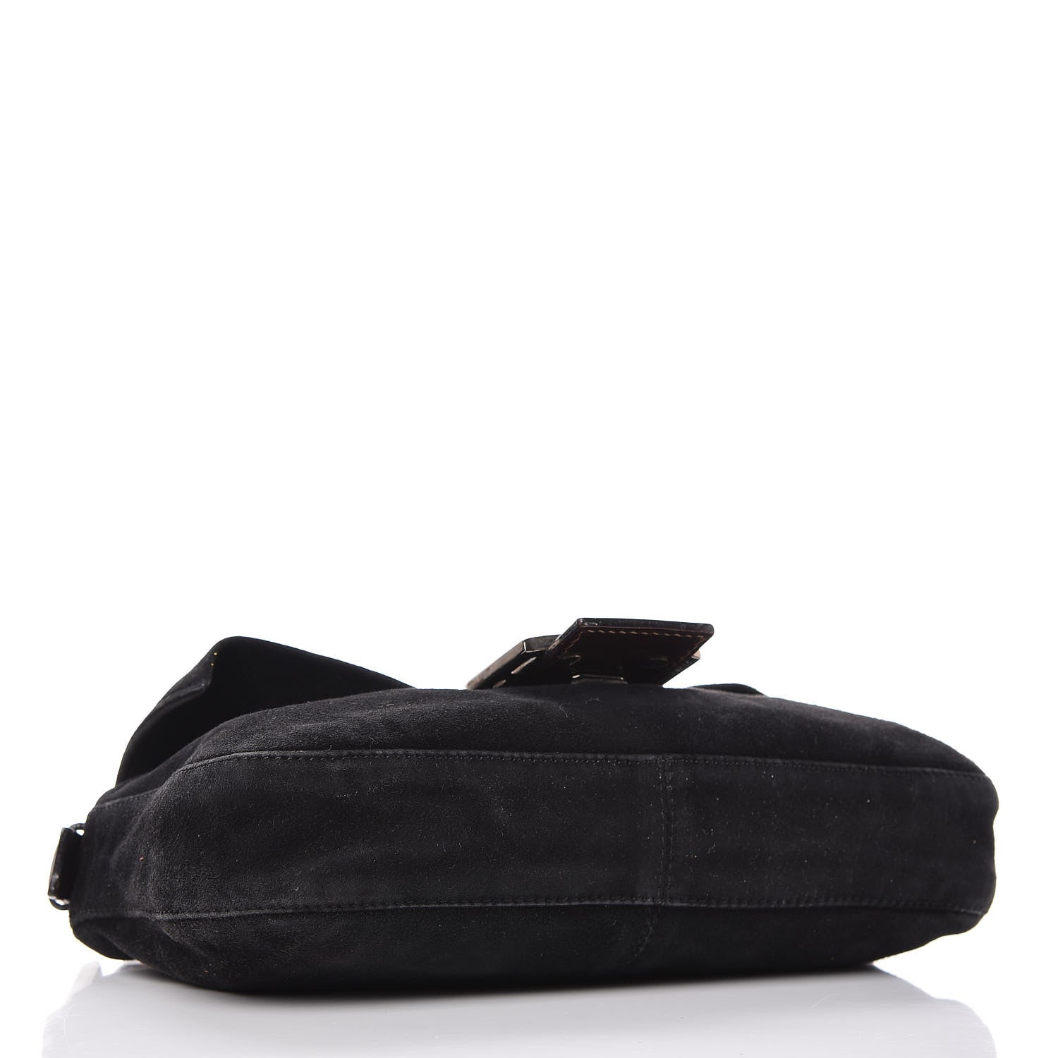 Fendi Suede Baguette Black 4 of 16