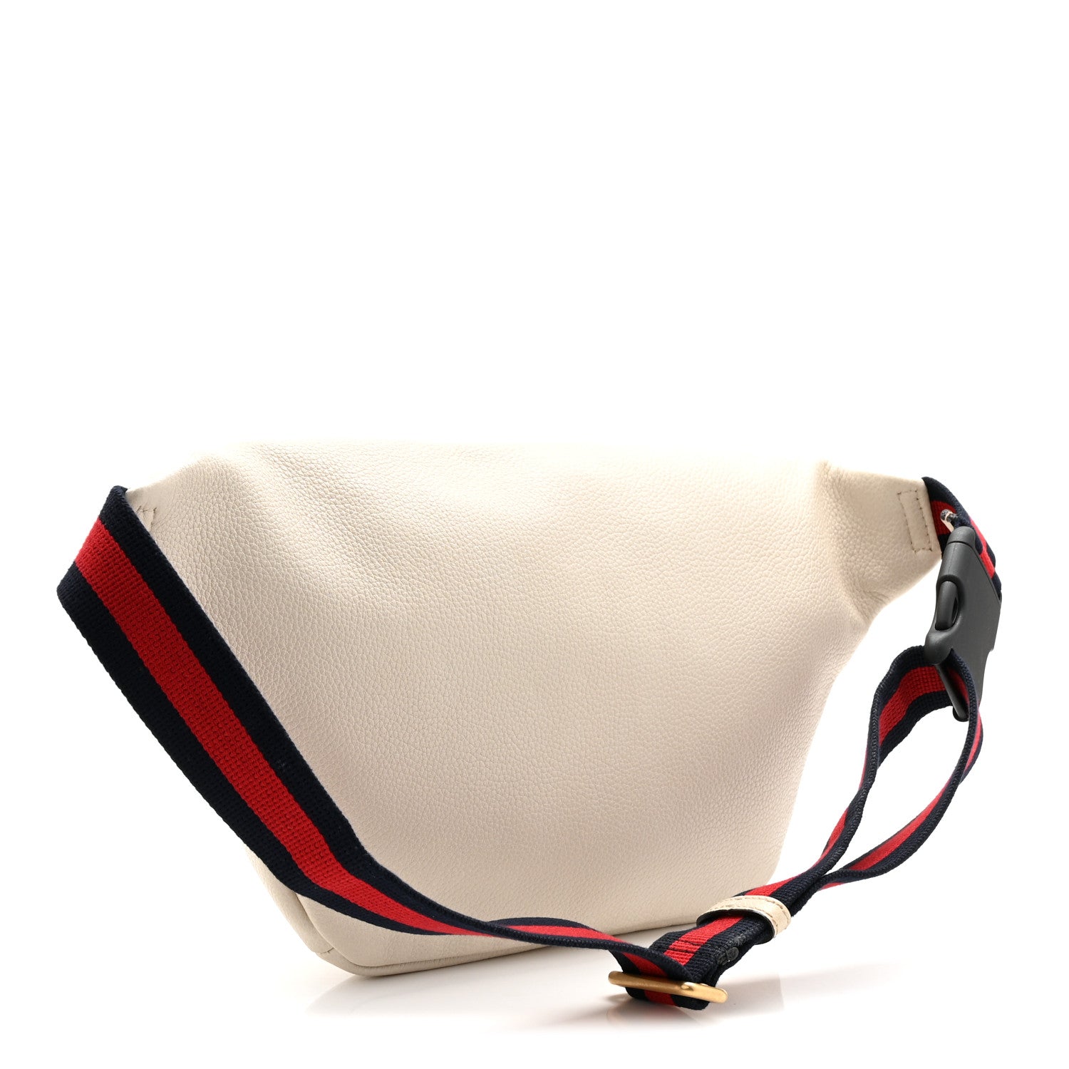 Gucci Grained Calfskin Logo Belt Bag White 3 of 10