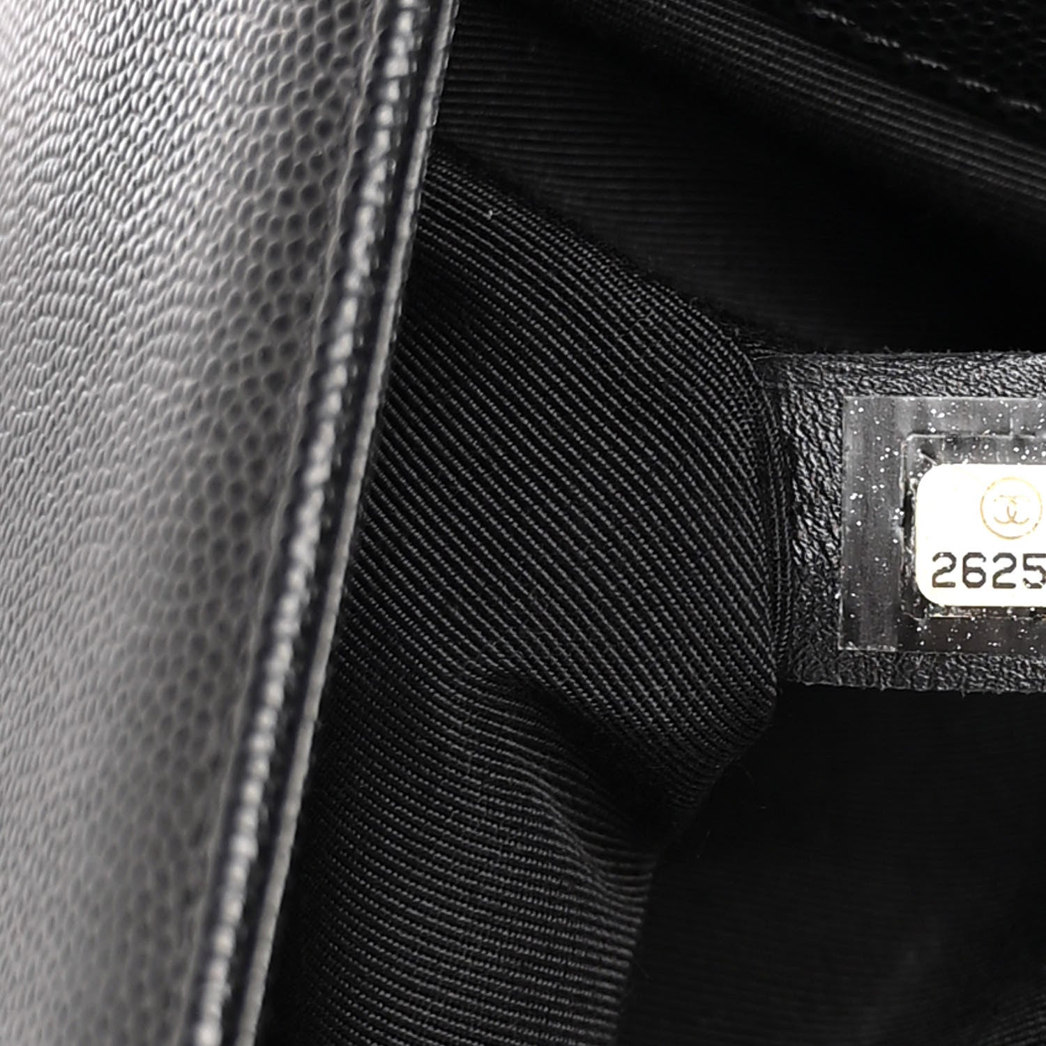 Chanel Caviar Quilted Medium Boy Flap Black 7 of 10