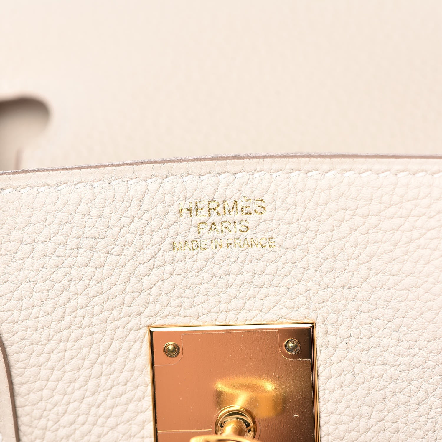 Hermes Togo Birkin 30 Craie 12 of 38