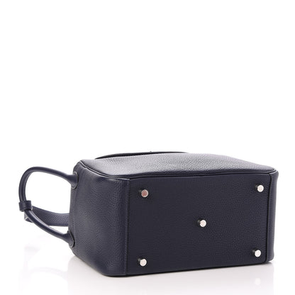 Hermes Taurillon Clemence Lindy 26 Bleu Nuit 4 of 8