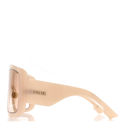 Christian Dior Acetate DiorSo Light 1 Shield Sunglasses Ivory 3 of 8