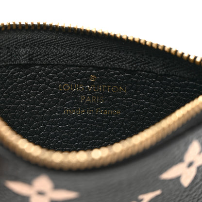 Louis Vuitton Empreinte Monogram Giant Key Pouch Black Beige 6 of 7
