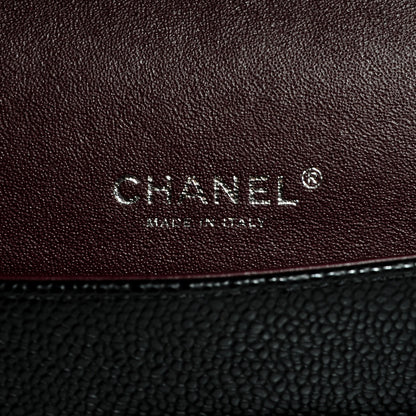 Chanel Caviar Quilted Maxi Double Flap Black 7 of 11