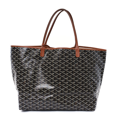 Goyard Goyardine Saint Louis GM Black Gold 1 of 11