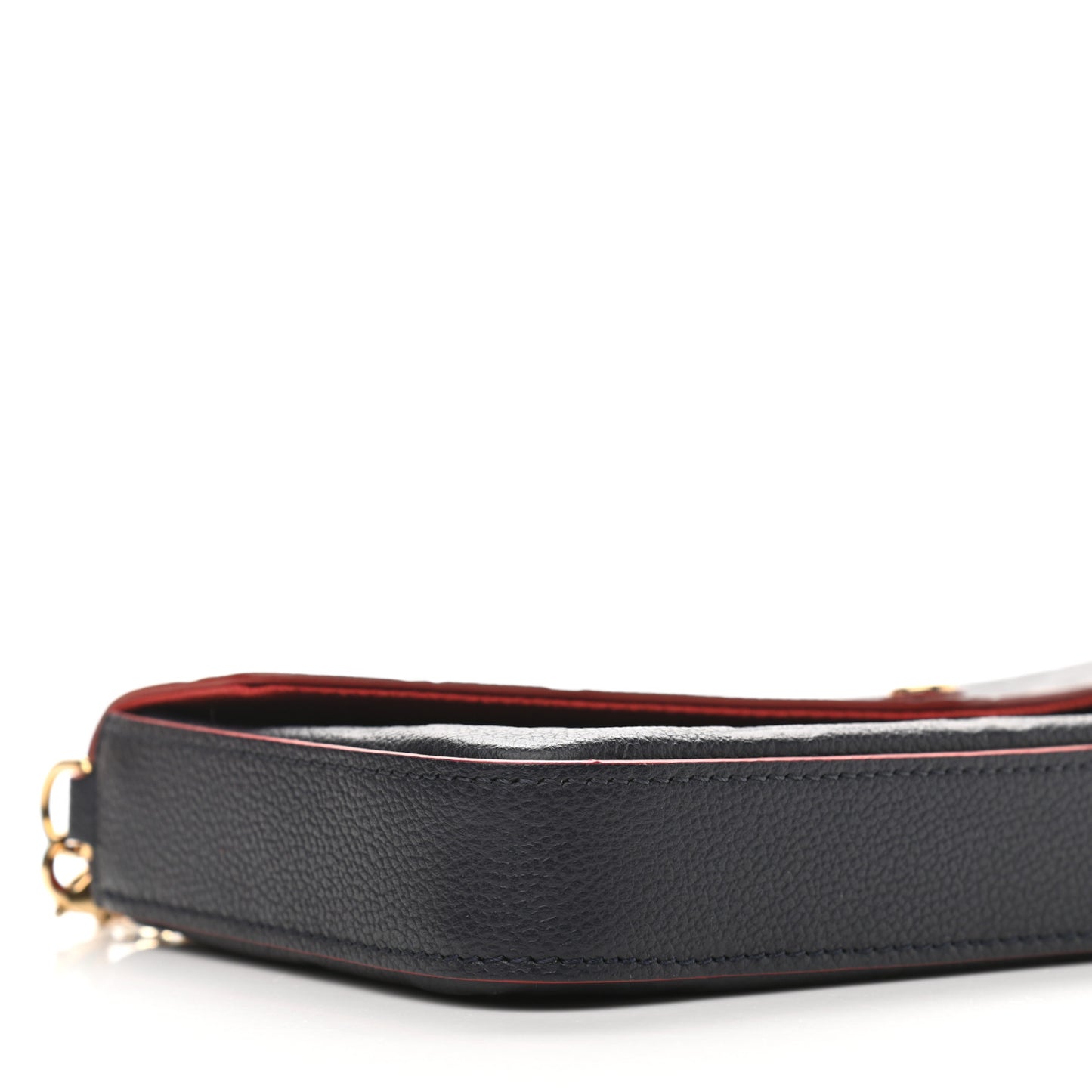Empreinte Pochette Felicie Chain Wallet Marine Rouge