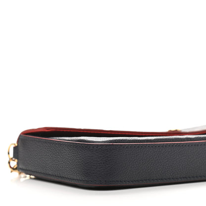 Louis Vuitton Empreinte Pochette Felicie Chain Wallet Marine Rouge 11 of 13