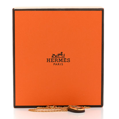 Hermes Swift O'Maillon Pendant Necklace Etoupe 7 of 7