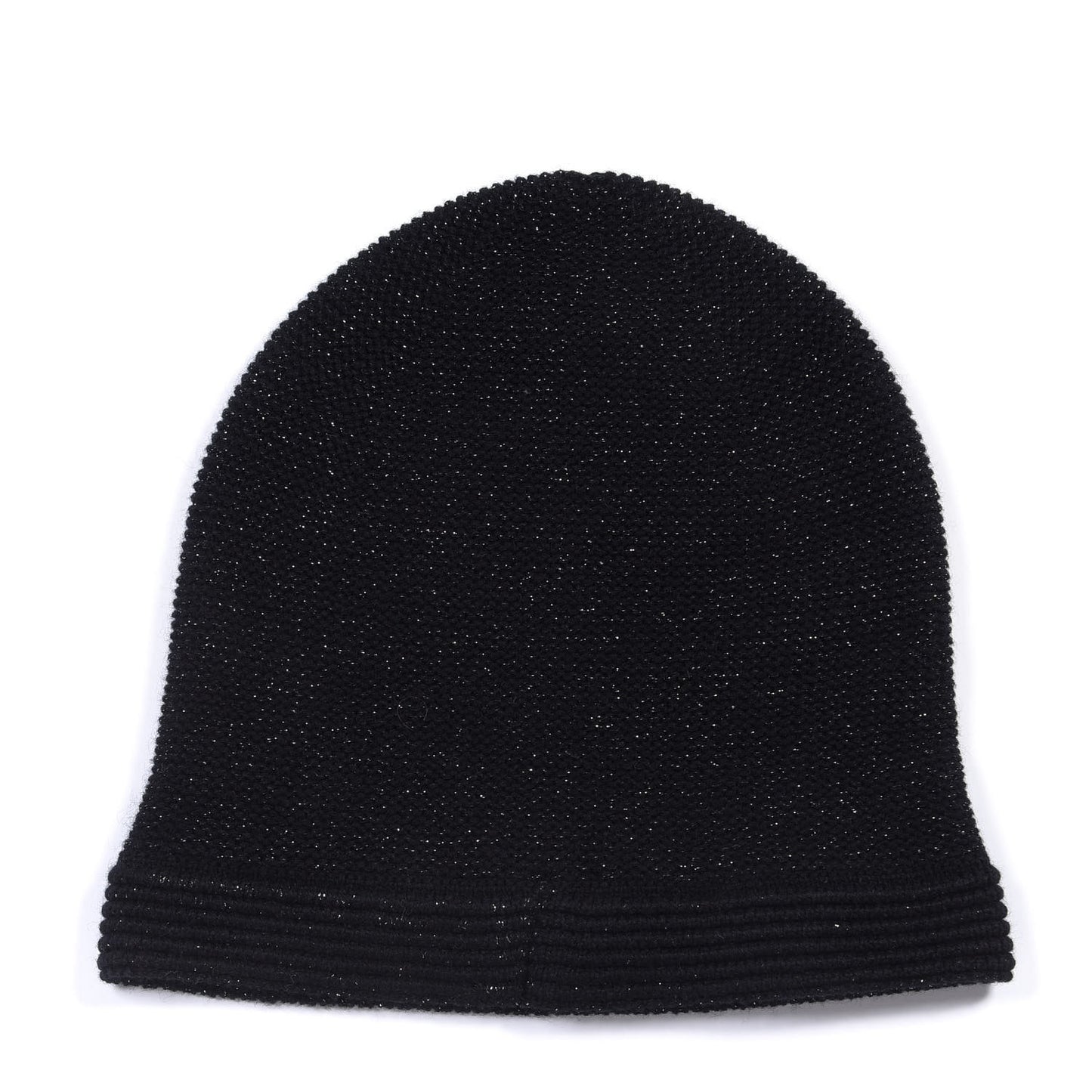 Cashmere Blend CC Beanie Hat Black