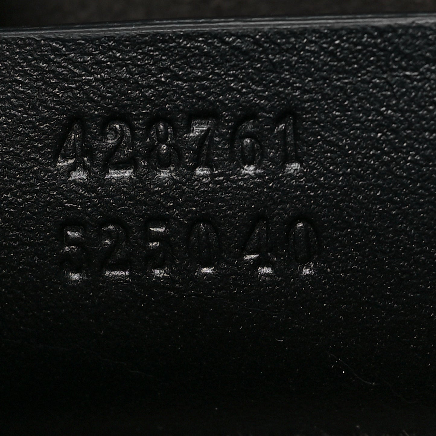 Guccissima Signature Briefcase Black