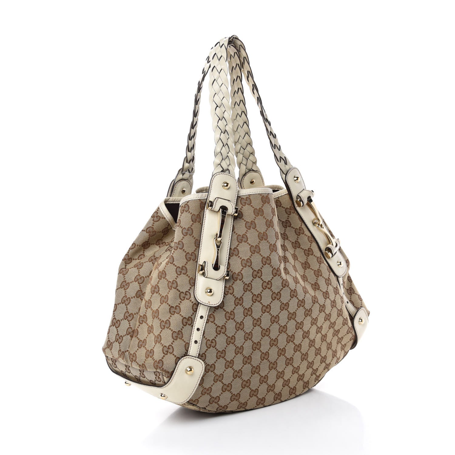 Gucci Monogram Medium Pelham Shoulder Bag Off White 3 of 13