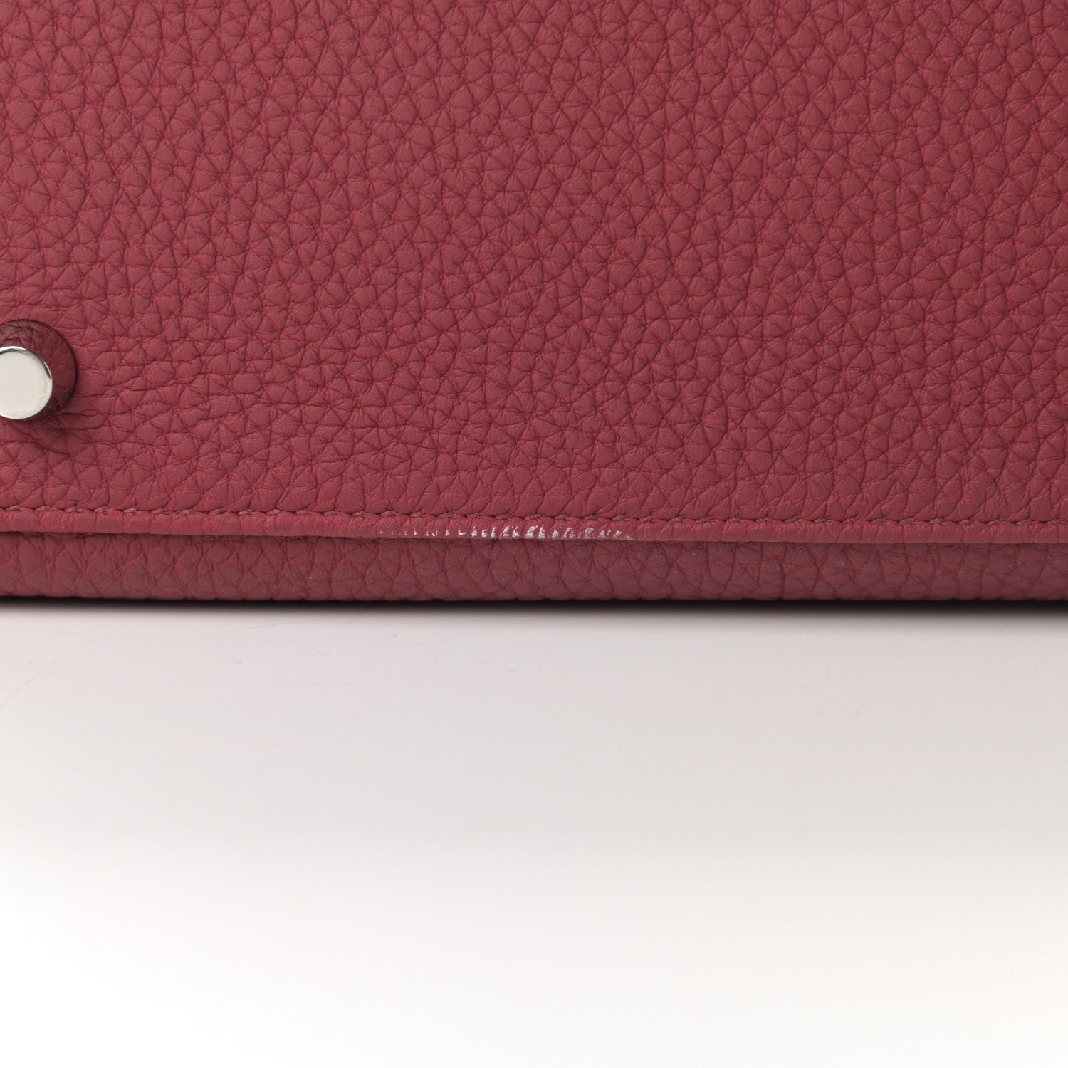 Hermes Togo Kelly Retourne 28 Rouge Grenat 11 of 11