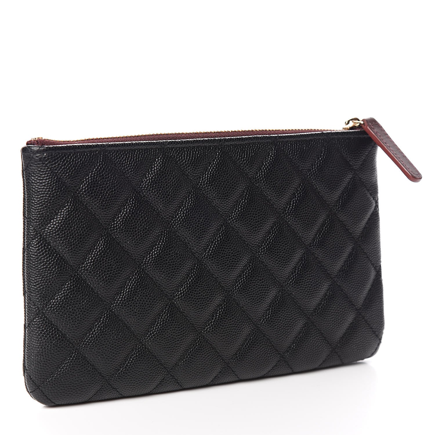 Chanel Caviar Quilted Small Pouch Black 3 of 8