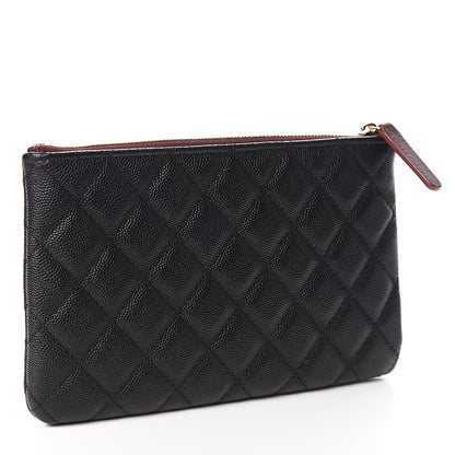 Chanel Caviar Quilted Small Pouch Black 3 of 8
