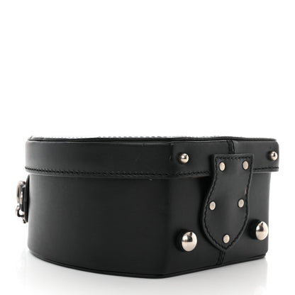 Saint Laurent Calfskin Small Mica Hat Box Black 4 of 12