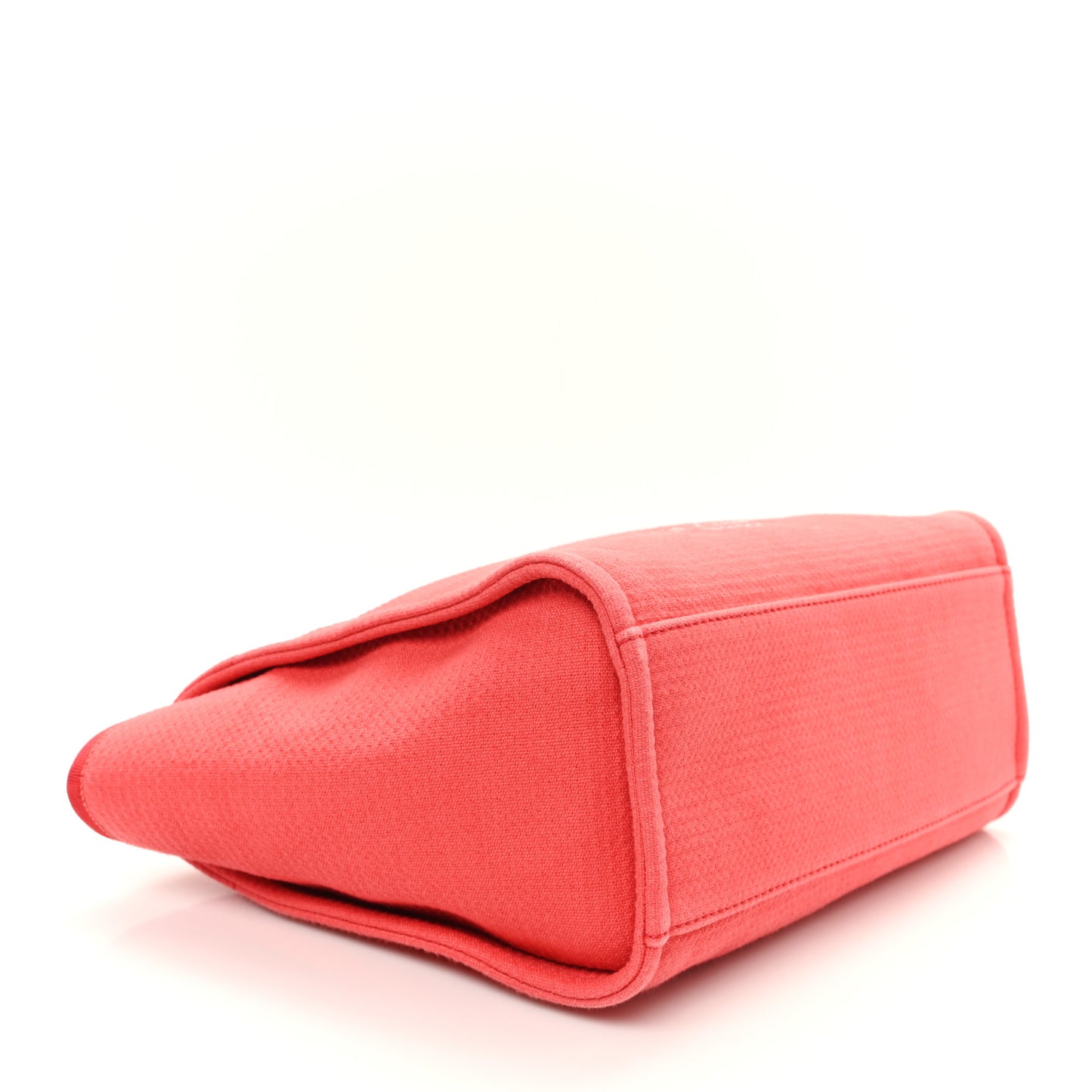 Mixed Fibers Small Deauville Tote Red