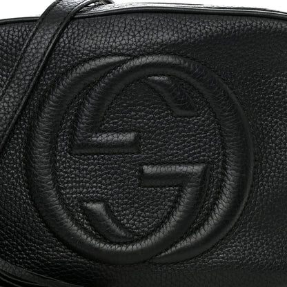 Gucci Pebbled Calfskin Small Soho Disco Bag Black 8 of 15