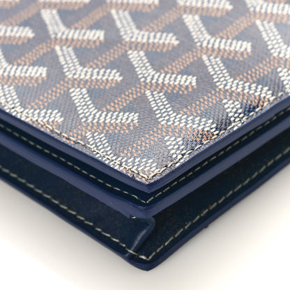 Goyard Goyardine Richelieu Wallet Navy 8 of 10