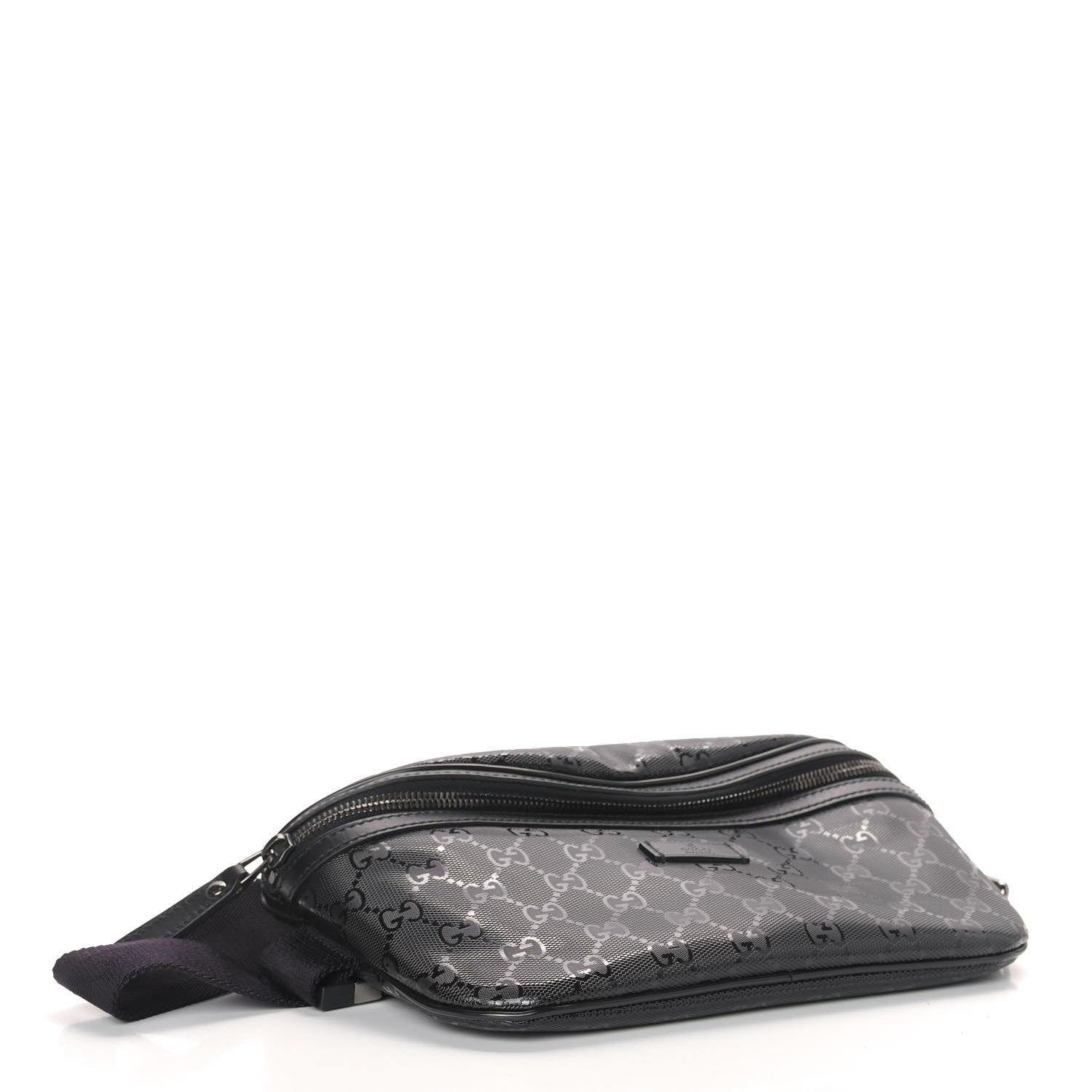 Gucci Imprime Monogram Belt Bag Black 3 of 9