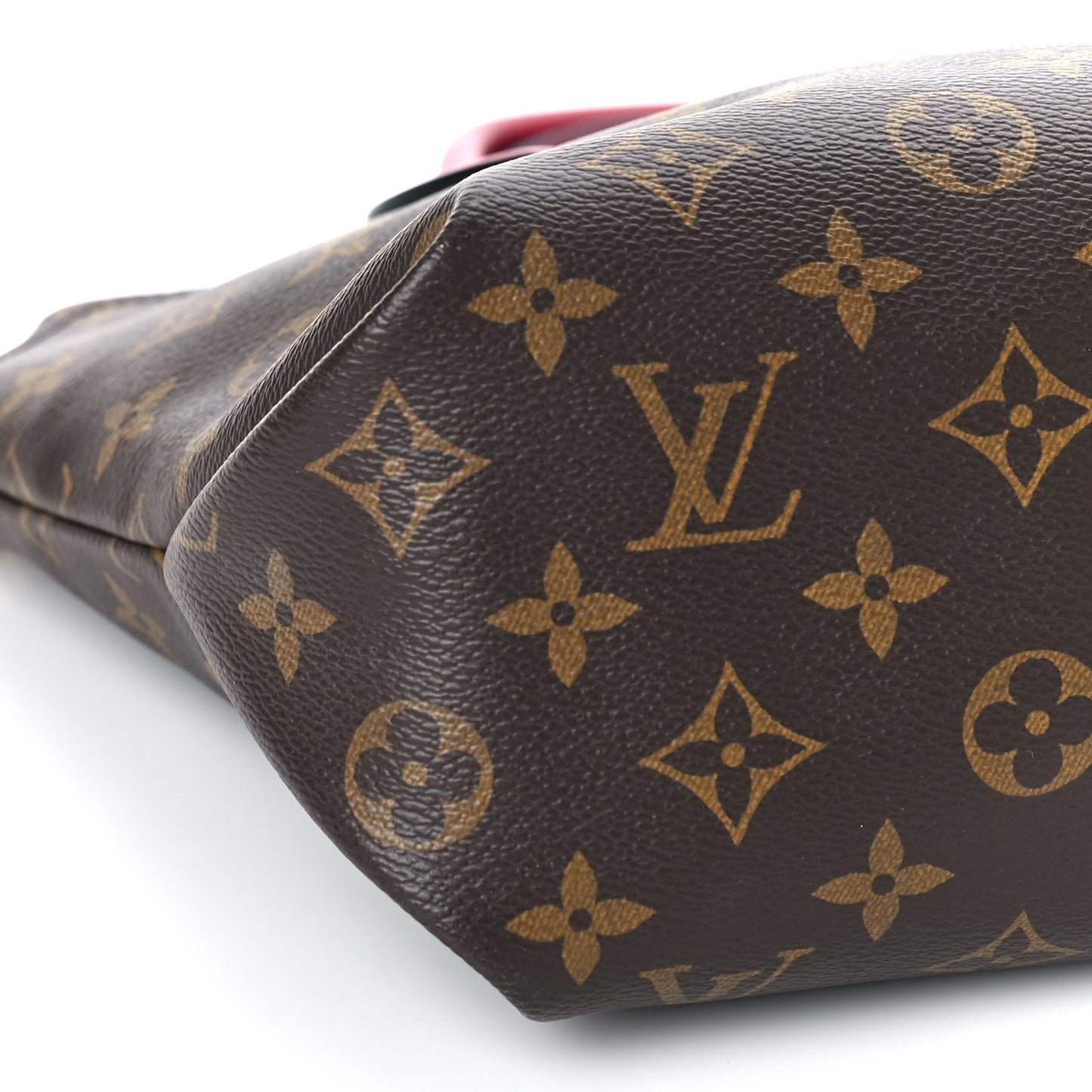 Monogram Flower Zipped Tote PM Lie de Vin